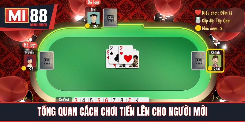 Tổng quan cách chơi tiến lên cho người mới